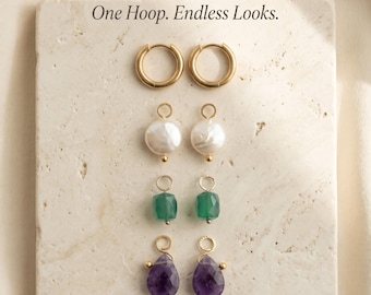 Gold Stainless Steel Huggie Hoop Wardrobe