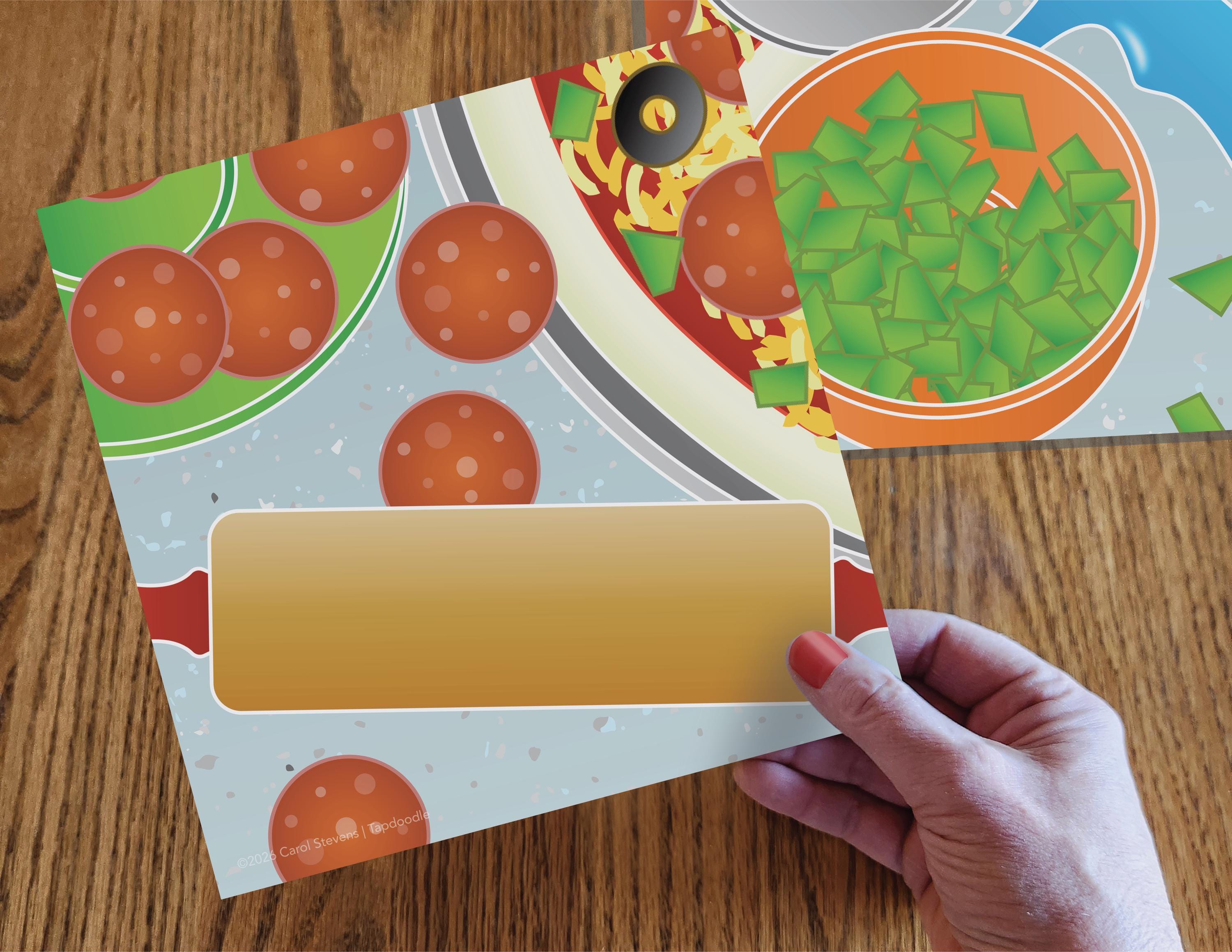 Printable Pizza Prep Adaptive Puzzle Activity | Visual Exercise for ...