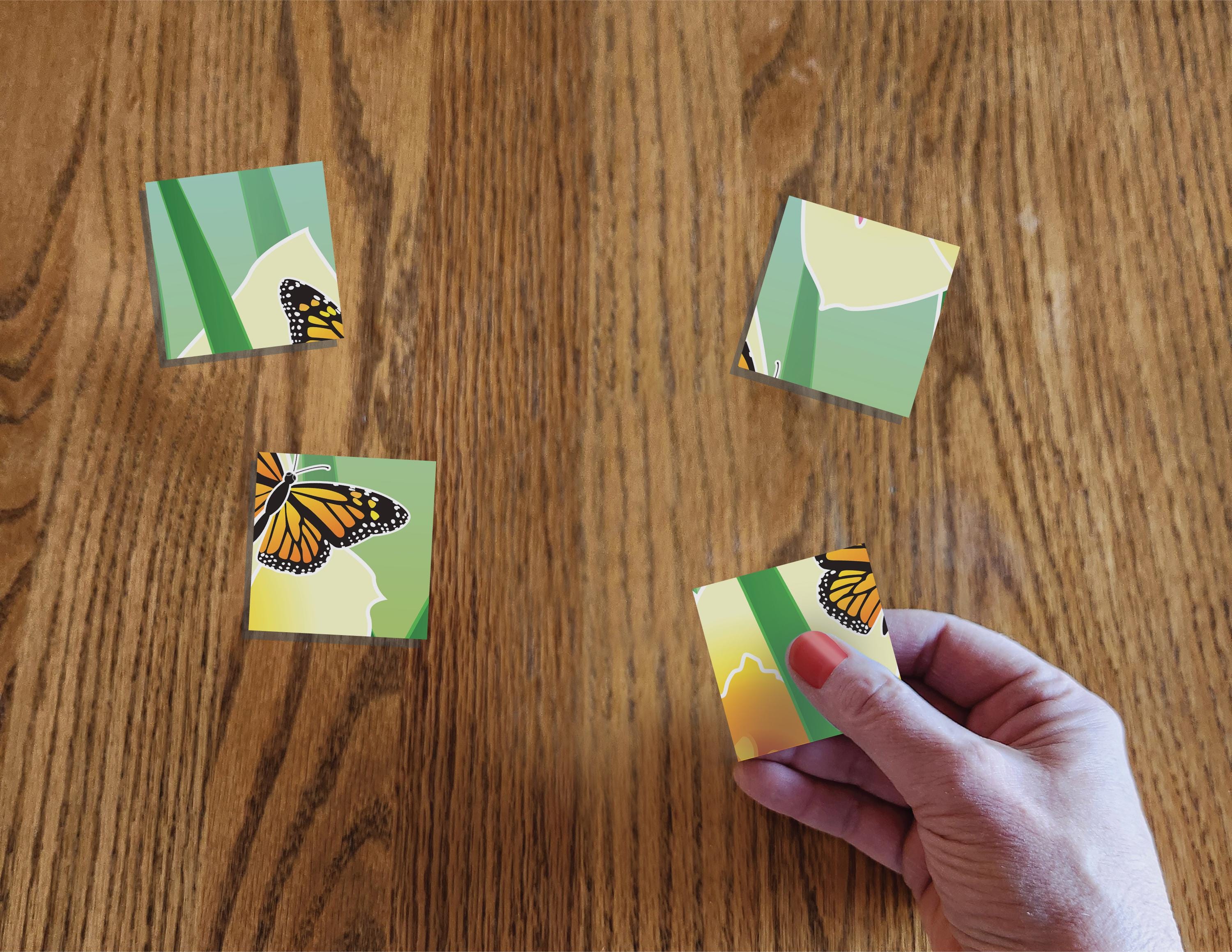 Printable Spring Daffodil Adaptive Puzzle Activity | Visual Exercise ...
