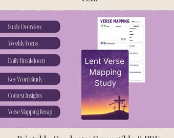 Lent Verse Mapping FULL STUDY