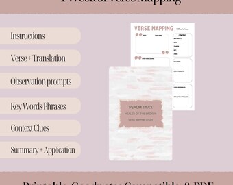 Psalm 147:3 Verse Mapping Study