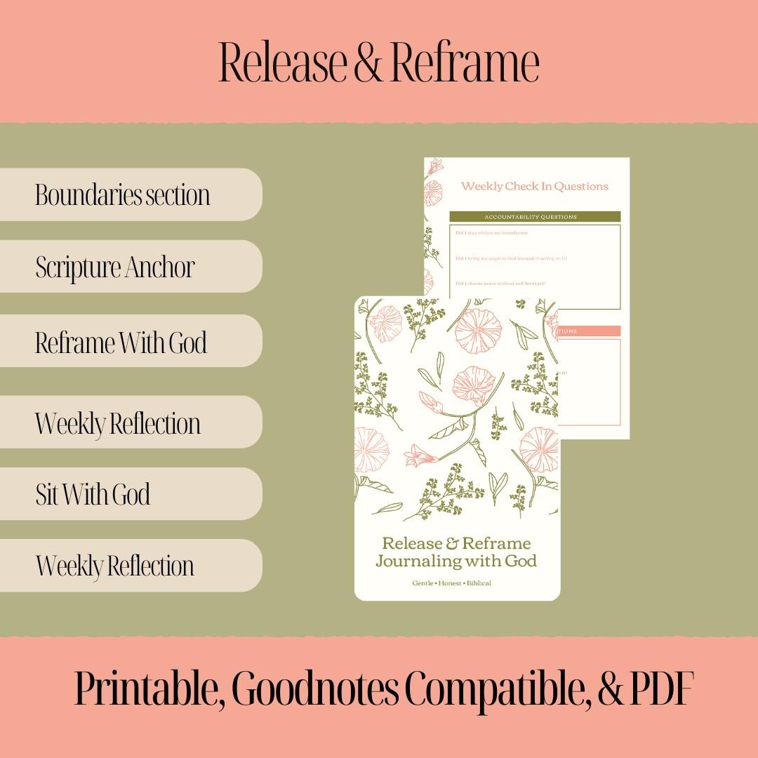 Release & Reframe Christian Boundaries Healing Study FULL STUDY - Etsy