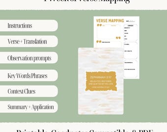 Zephaniah 3:17 Bible Verse Mapping | Quieted by His Love Printable
