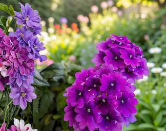 Moss Verbena Seeds - 100+ Organic Ground Cover Seeds - Verbena Tenuisecta for Garden Landscaping