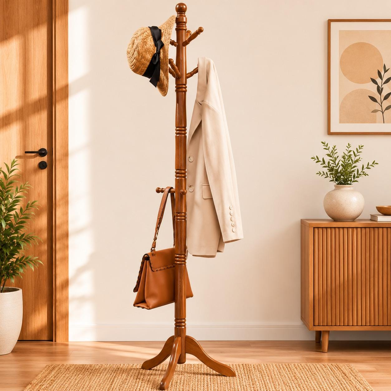 Coat Tree Stand - Etsy