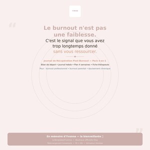 Post burnout journal imprimable pour visite chez médecin | Téléchargement Instantané PDF Format A4