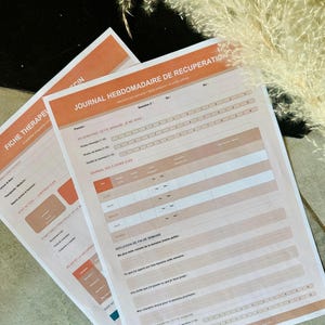 Post burnout journal imprimable pour visite chez médecin | Téléchargement Instantané PDF Format A4