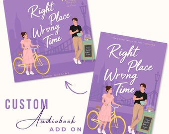 Custom Audiobook Cover Add-On | Upgrade Your Custom Book Cover | Square Audio Cover | 3000x3000 px