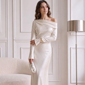 ivory dress casual Wedding Lace wedding dress