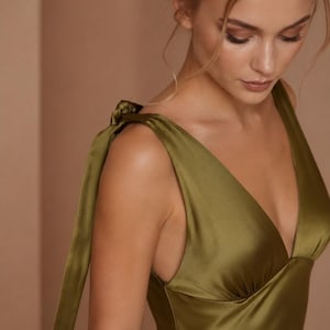 Bridesmaid Dress Earth Tones