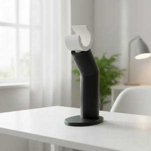 Minimalistischer Kopfhörerständer - Moderner Gaming-Headset-Halter für die ästhetische Schreibtischeinrichtung, Premium-Arbeitsplatzständer-Dekorationszubehör