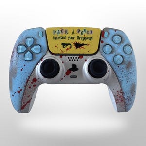 Manette Ps5 peinte personnalisée - Pack d'amélioration d'armes COD Zombies inspiré d'une machine à perforer