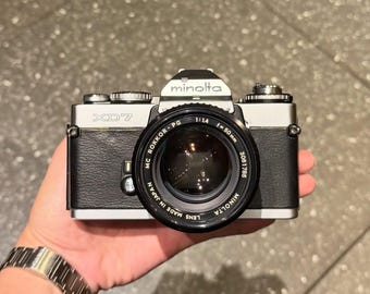 Minolta XD7 con MC Rokkor-PG 50mm f/1.4
