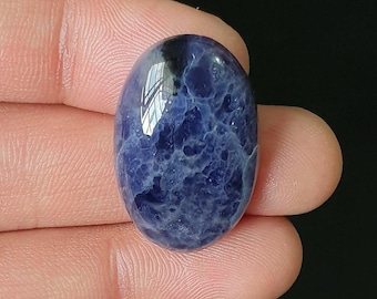 Natural Iolite Gemstone, Both Side Smooth Polished Flat Back Cabochon For making Jewelry