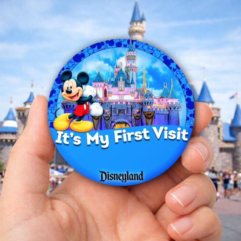 Universal First Visit Buttons MICKEY MOUSE | 3