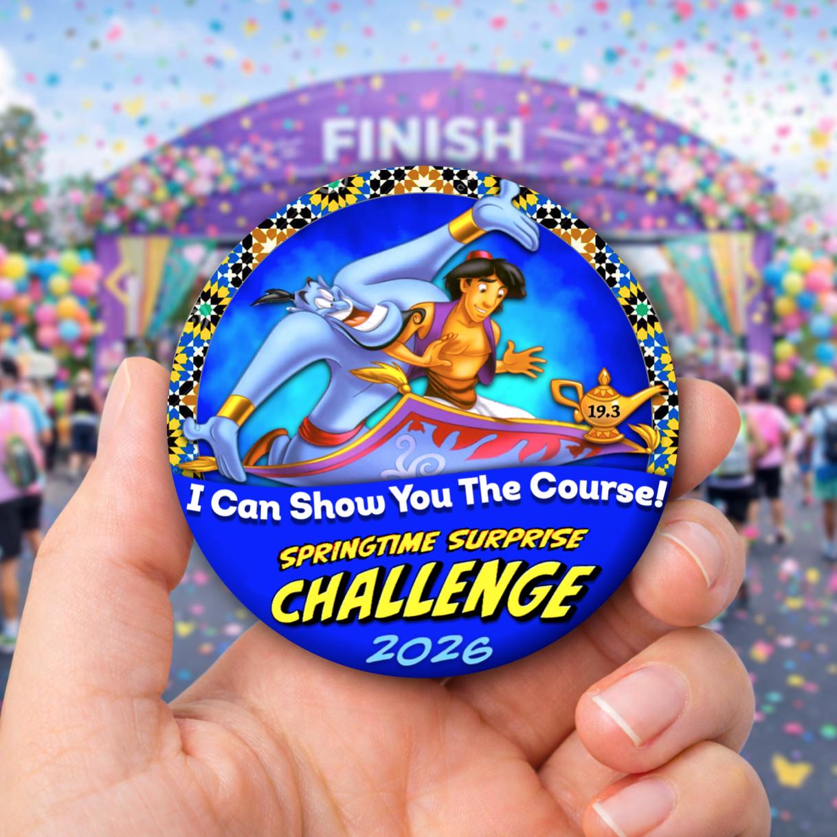 2026 Springtime Surprise Challenge | Aladdin | Genie | Disney ...