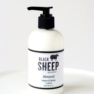 Black Sheep Soap Hand and Body Lotion