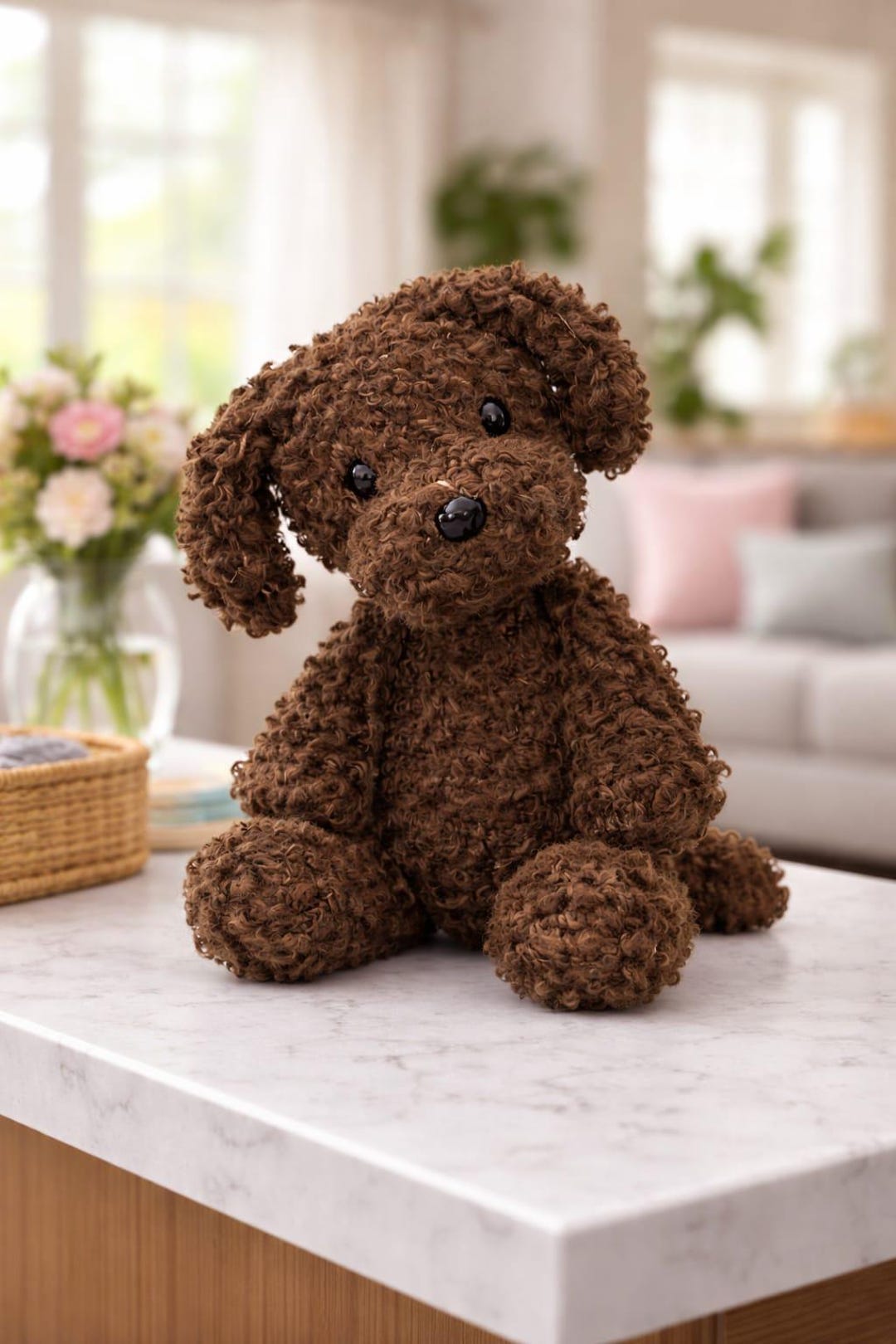 Cavapoo Crochet Pattern PDF, Amigurumi Dog Pattern, Plush Puppy Toy ...