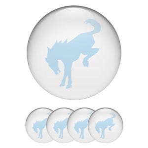 Wheel Center Cap Stickers Set of 4 – 3D Domed Epoxy Resin Rim Logo Decals Waterproof Hubcap Emblems