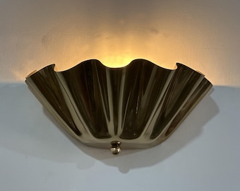1950er Jahre Mid Century Halbblumen Wandleuchte Licht | Moderne Wandleuchte | Schöne Wandleuchte | Wandleuchte für Schlafzimmer oder Terrasse zu Hause