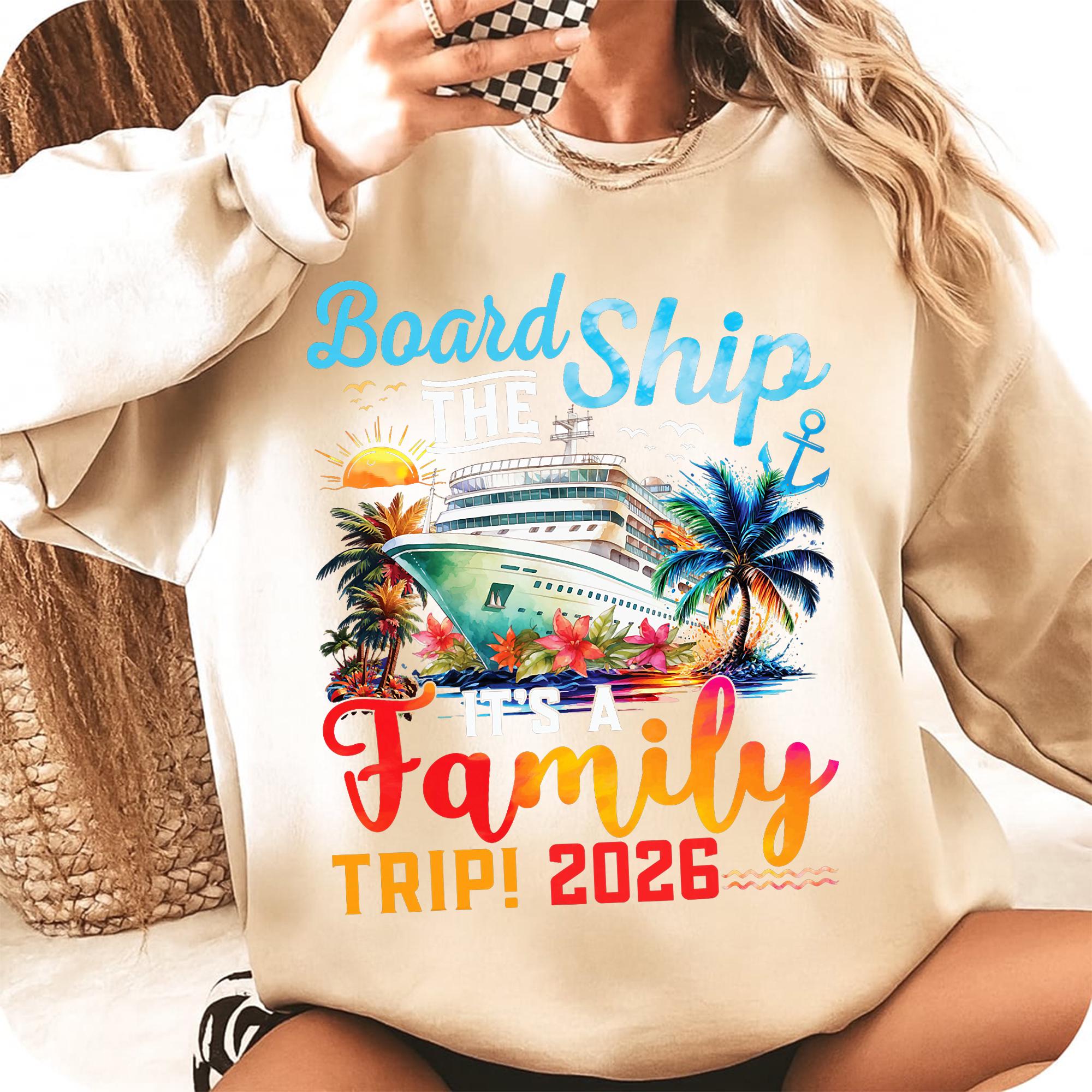 Cruise 2026 PNG Bundle | Family Cruise Trip PNG | Birthday Cruise ...