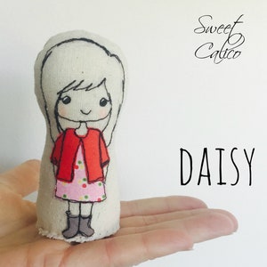 Pattern to sew a little freemotion embroidery doll