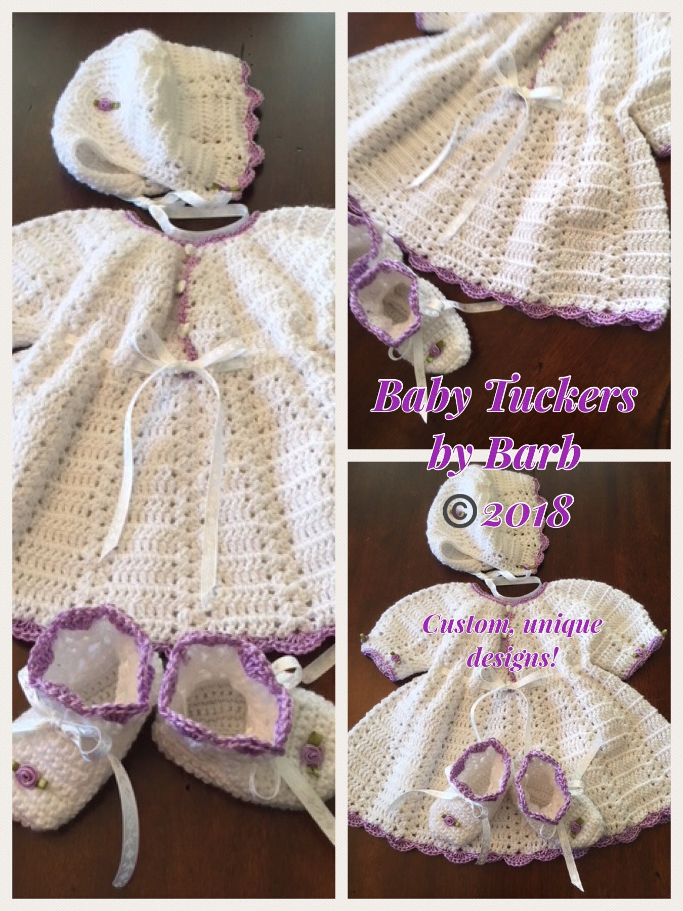 knitted newborn coming home outfit