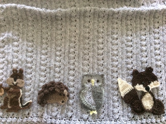 Crochet Couverture De Bebe Animal Bois Hibou Renard Fawn Etsy Crochet Couverture De Bebe Animal Bois Hibou Renard Fawn Etsy