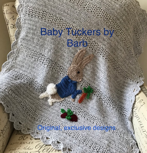 Peter Rabbit Knitted Blanket 2025