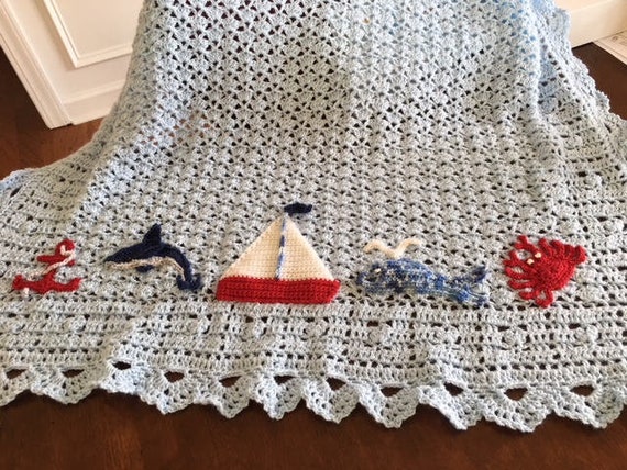 Crochet sea turtle baby blanket,nautical,beach,pink mix,Safari,woodland,zoo,farm,themes available,2 sizes,choose animals,Baby Tuckers design