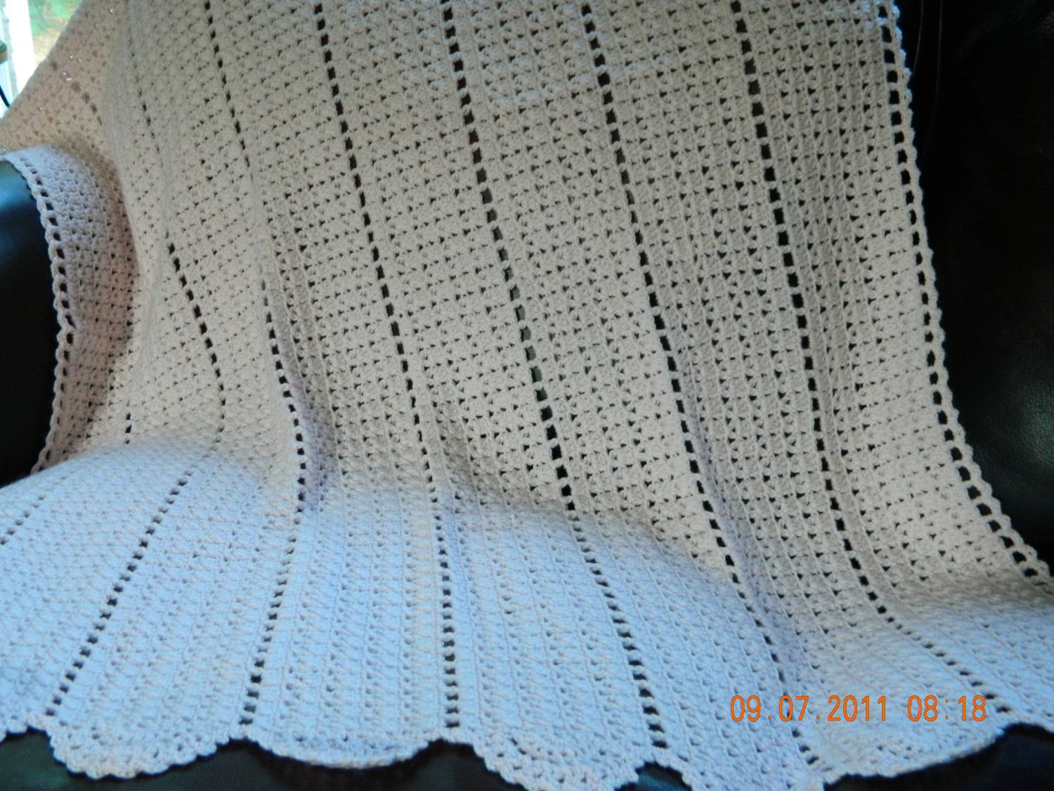 beautiful White baby shawl **NEW** for christening or everyday use