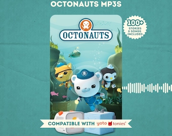 Octonauts Audio Bundle | 100 MP3 Stories & Creature Reports | Toniebox and Yoto Compatible