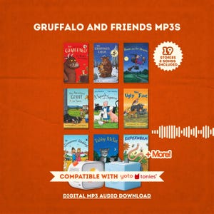 The Gruffalo and Friends Ultimate Collection | The Gruffalo, Room on the Broom, Stick Man | Kids Stories MP3 | Tonie and Yoto Compatible