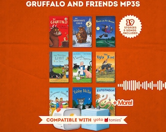 De ultieme Gruffalo and Friends-collectie | De Gruffalo, kamer op de bezem, Stick Man | Kinderverhalen MP3 | Tonie en Yoto-compatibel