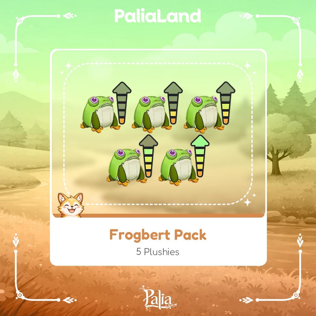 Frogbert Stand Palia | Frogbert Pack - Etsy