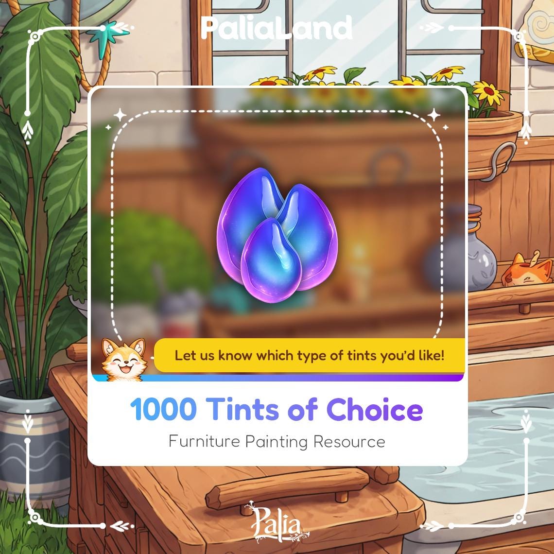 Palia | Tints of Choice [1000] - Etsy
