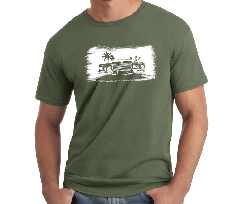 Cadillac Classic Muscle Car Military Green Light Weight - Etsy