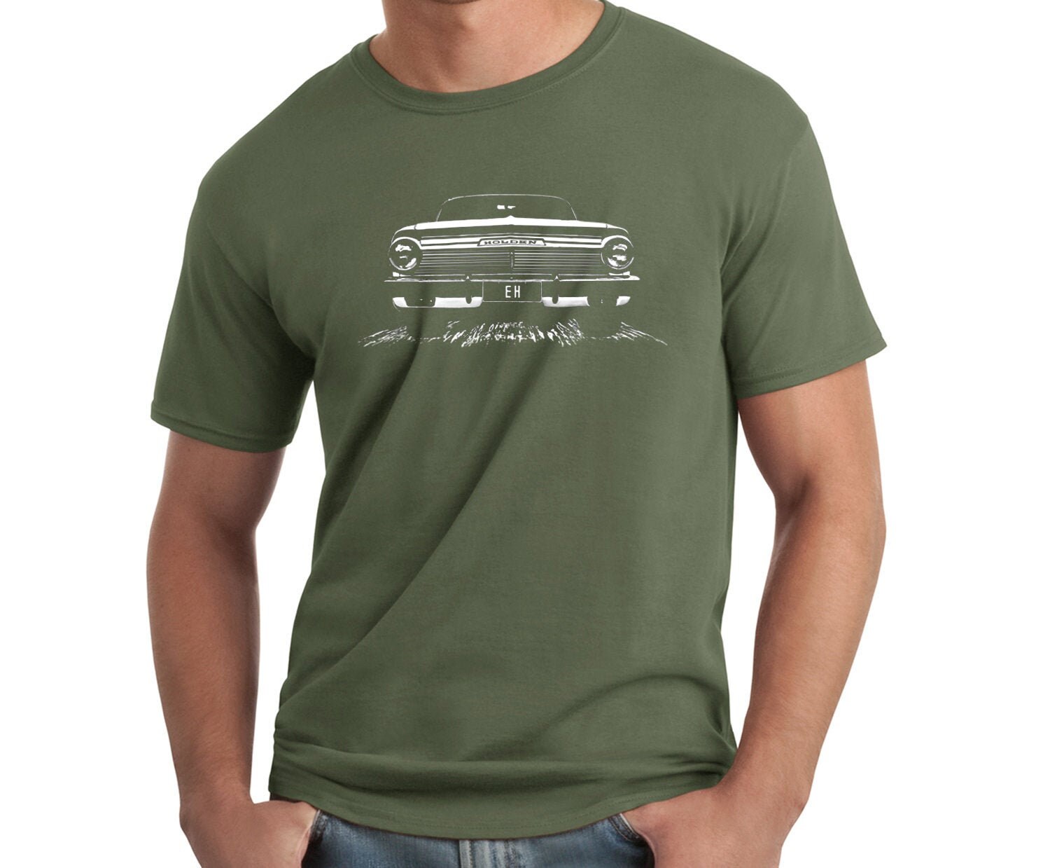 Eh Holden Aussie Muscle Car Military Green Light Weight Etsy