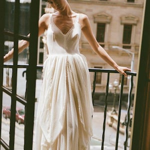 Cream Drop Waist Dress - Etsy Australia Cream Drop Waist Dress - Etsy Australia