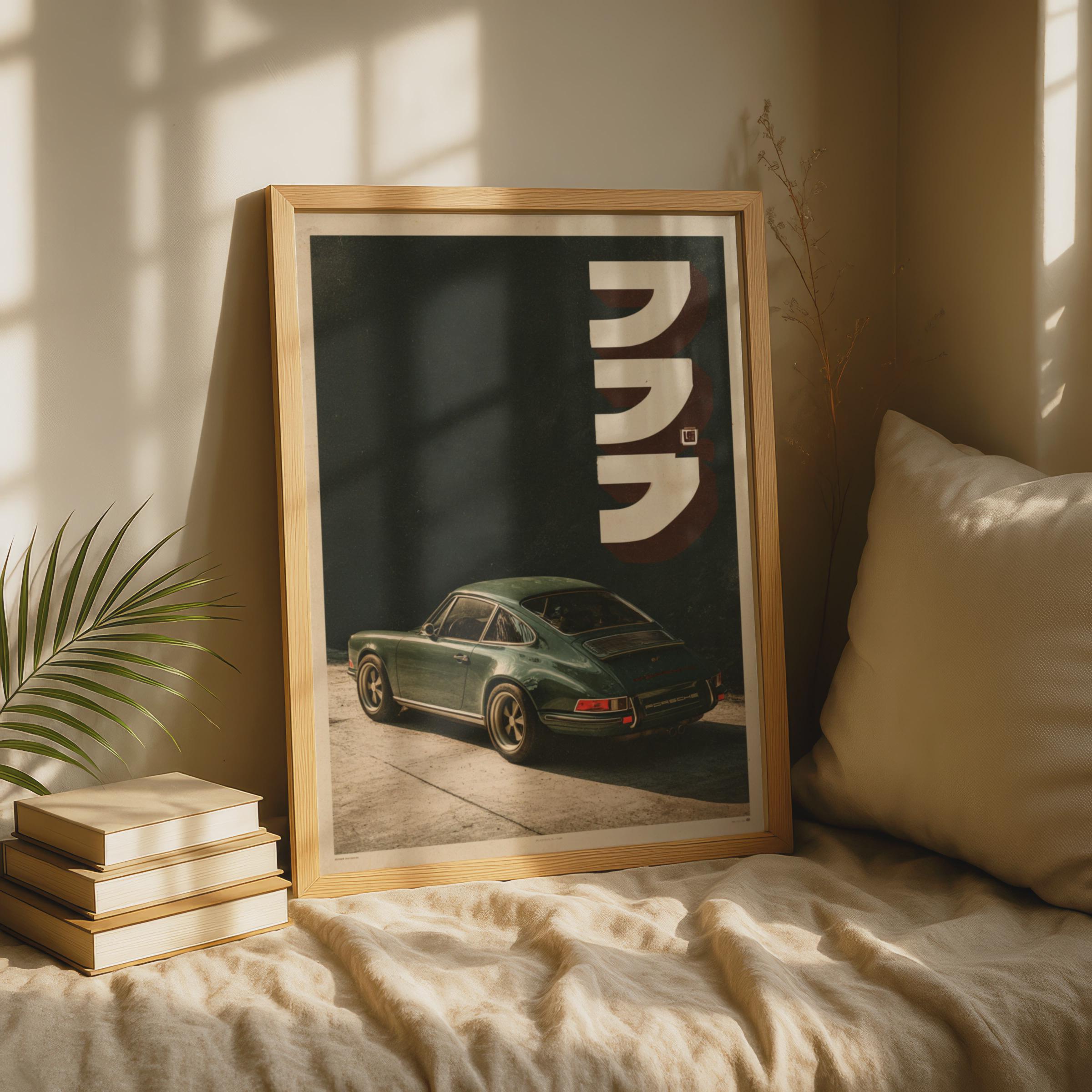 Porsche 911 Japanese Poster - Etsy