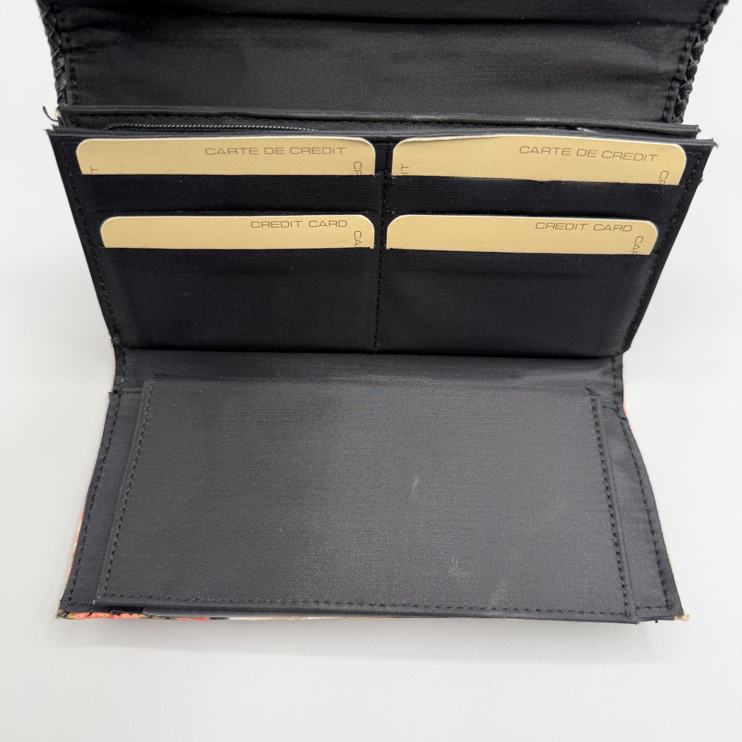 Vintage Avon Oriental Blossoms Wallet, Floral Fabric Clutch Organizer ...