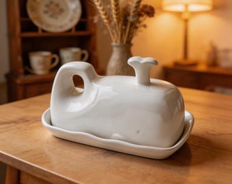 Aanpasbare keramische walvisbotervloot | Ocean Marine Animal Kitchen Keeper