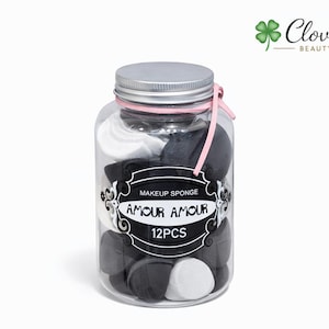 Makeup Sponge Set 12PCS Beauty Blender Soft Cosmetic Sponge for Foundation Powder Liquid Cream Makeup Tools