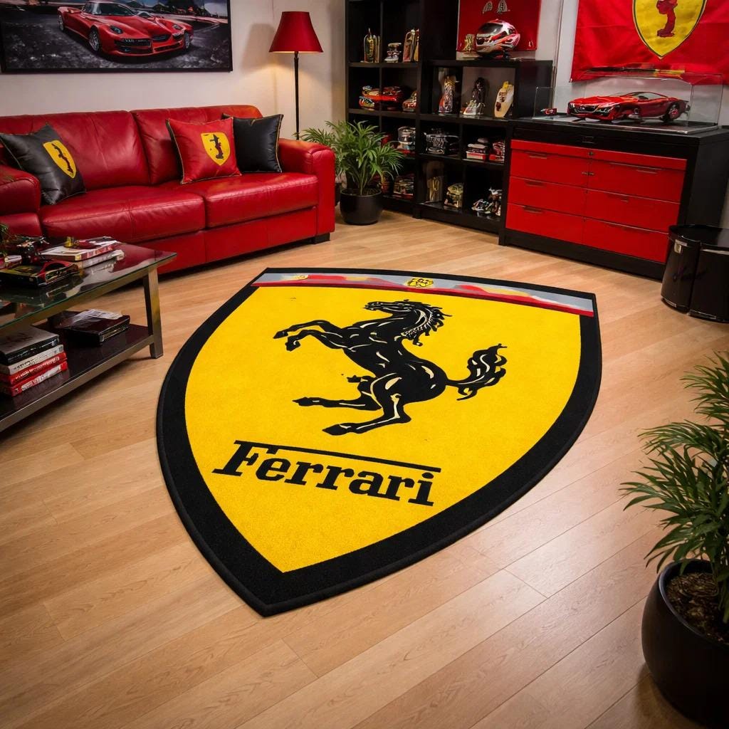Ferrari floor mats - Etsy 日本
