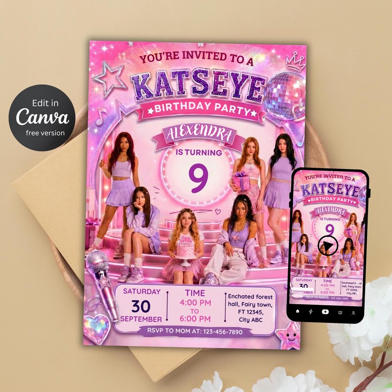 Katseye Cake Etsy