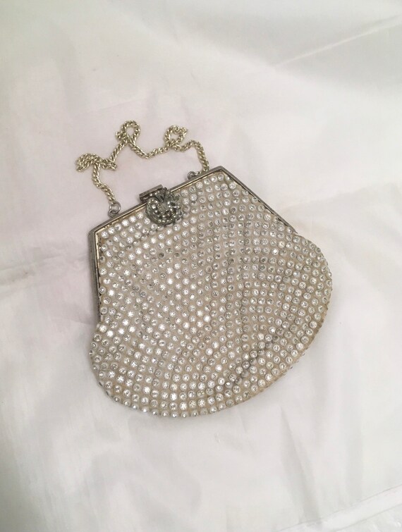 Vintage Rhinestone Purse 1930s Etsy