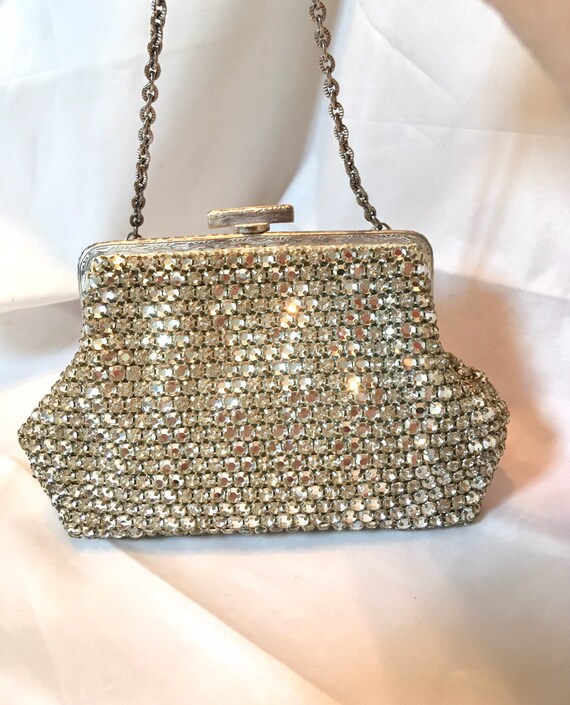 Rhinestone Purse Handbag 1930s