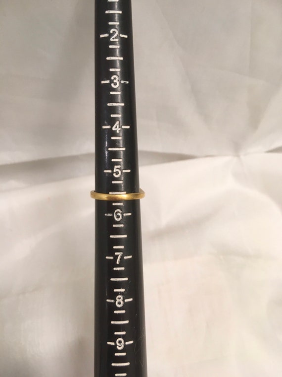 18k Ruby Diamond Heart Ring Solid Yellow Gold - image 9