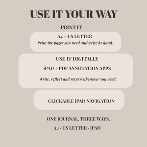 ADHD Overthinking Journal | Brain Dump & Mental Reset Planner | ADHD Focus Journal | Digital Download image 10