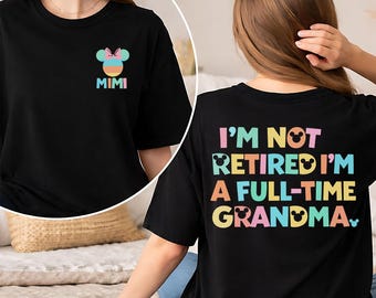 Regalos personalizados de jubilación para mujeres, regalo de jubilación, regalo del Día de la Madre, camiseta de jubilación, para la abuela, regalo de jubilación para mujeres